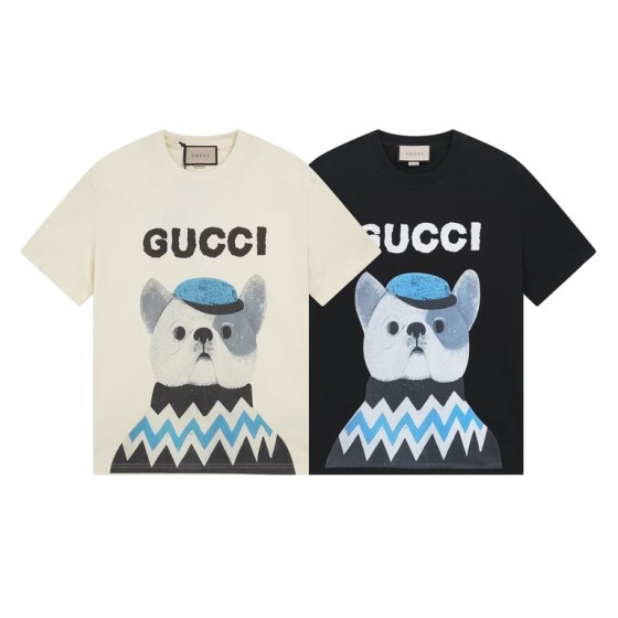 Gucci Early Spring Collection High-Weight Short-Sleeve